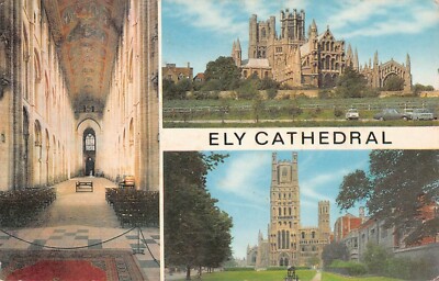 POSTKARTE - HUNTINGDONSHIRE - MULTIVIEW - ELY CATHEDRAL