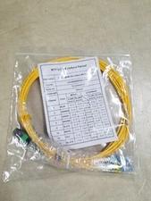 MTP OS2 to LCU 4 Duplex Single-Mode 8 Fibers OFNP Breakout Cable Type-B (2.3M)