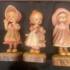 Anri Ferrandiz Set Of 3 Little Girl 5” Figurines