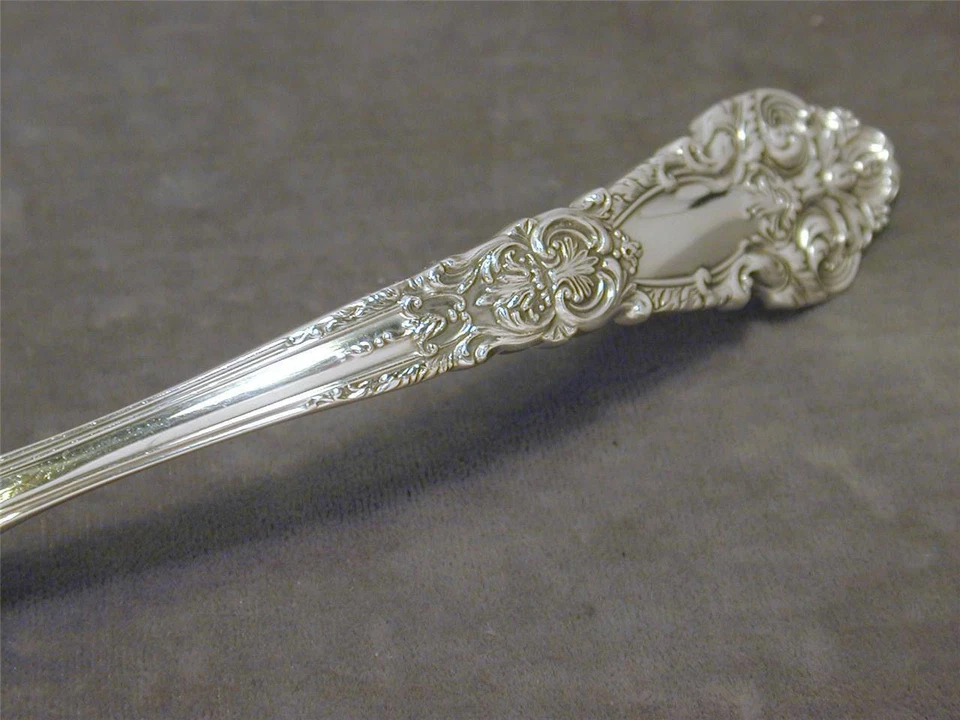 Reed & Barton Renacimiento Francés Esterlina 6 3/4" Gravy Cucharón 1941 Plata 925 Foto 3 de 4