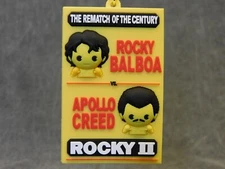 Rocky 2 NEW * Rocky II Poster Clip * Movie Blind Bag Rocky II Series 2 Monogram