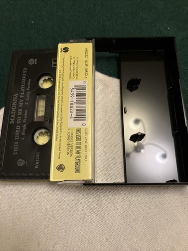 Madonna – This Used To Be My Playground (1992) Cassette, Single - Picture 3 of 6