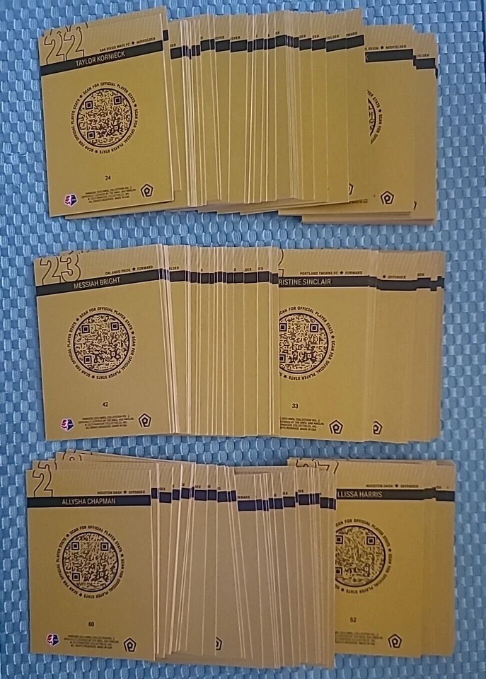 2023 NWSL Parkside Volume 2 Base Singles (Stars of the NWSL Set) (PYC: 1 - 60) - Image 2 of 2