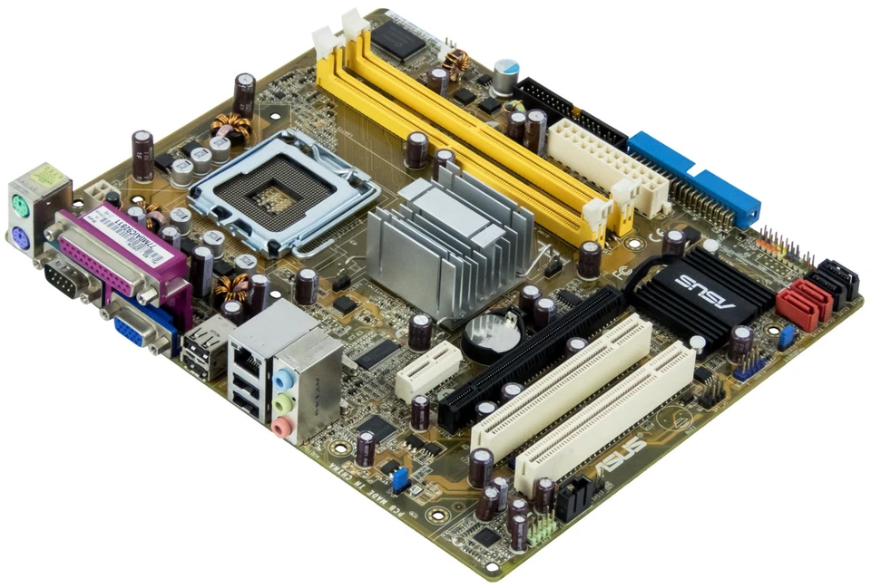 Motherboard ASUS P5L-MX LGA775 DDR2 Pcie PCI Matx - Image 2 of 3