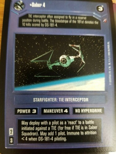 Star Wars CCG Death Star II BASIC SINGLES Select Choose Your Card SWCCG - Picture 93 of 121