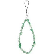 Phone Strap Charm Crystal Stones Beaded Wrist Lanyard Phone Chain Strap