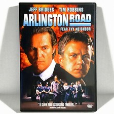 Arlington Road DVD, 1998, Widescreen  Jeff Bridges  Tim Robbins