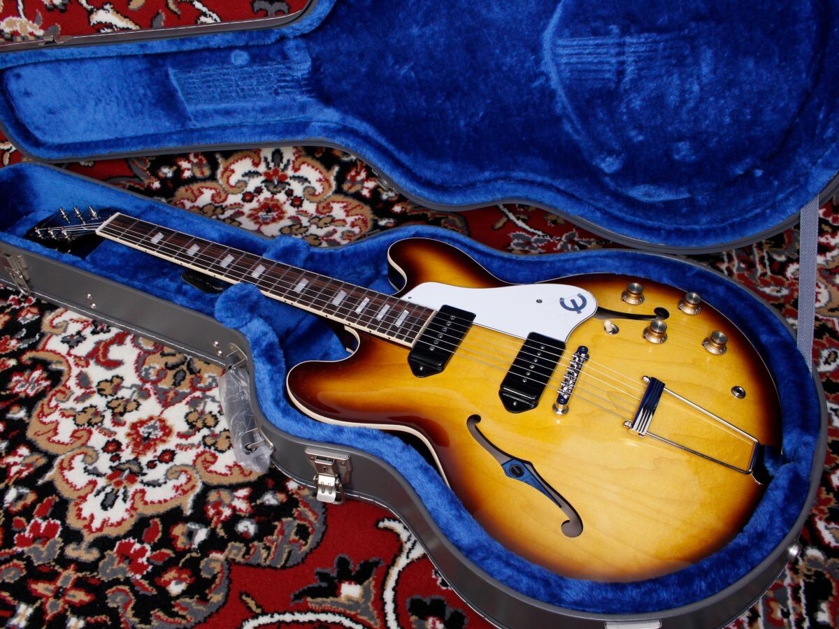 Epiphone Casino USA Collection Vintage Sunburst Electric Guitar