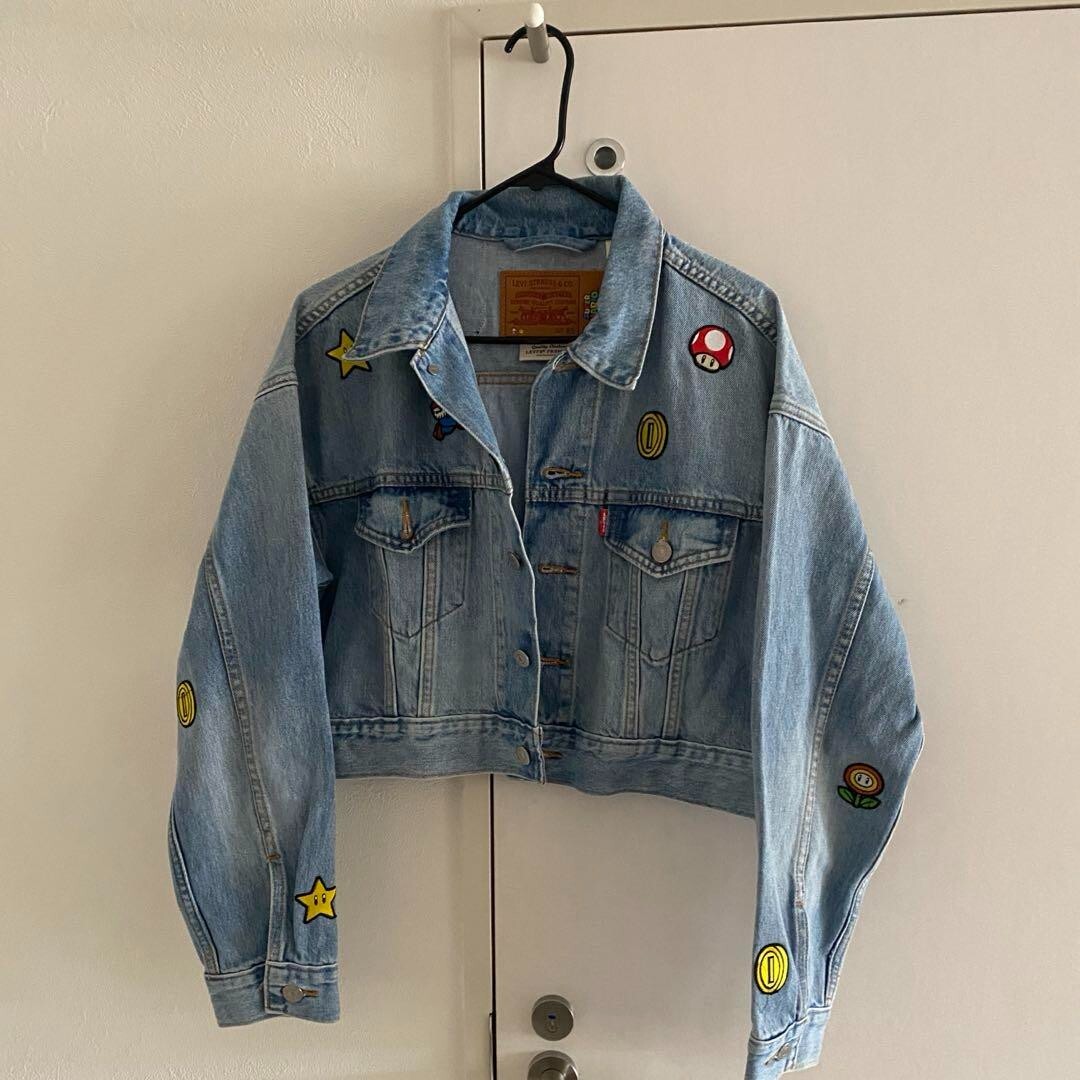 Levis x Super Mario Bros Collaboration Limited Goods Denim