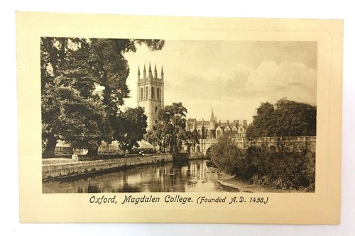 Frith's Series Post Card Oxford Magdalen College No. 26823 Vintage old Very Good