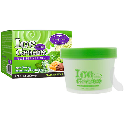 AICHUN BEAUTY Ice Cream Facial Wash Off Mud Mask Oil-Control Deep Cleaning 100g