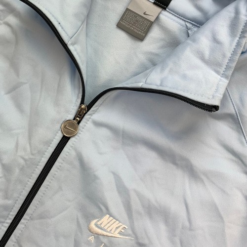 Nike Air vintage Jacke Gr. L 00er Trainingsjacke Jacket baby blau AJ0 - Bild 4 von 4