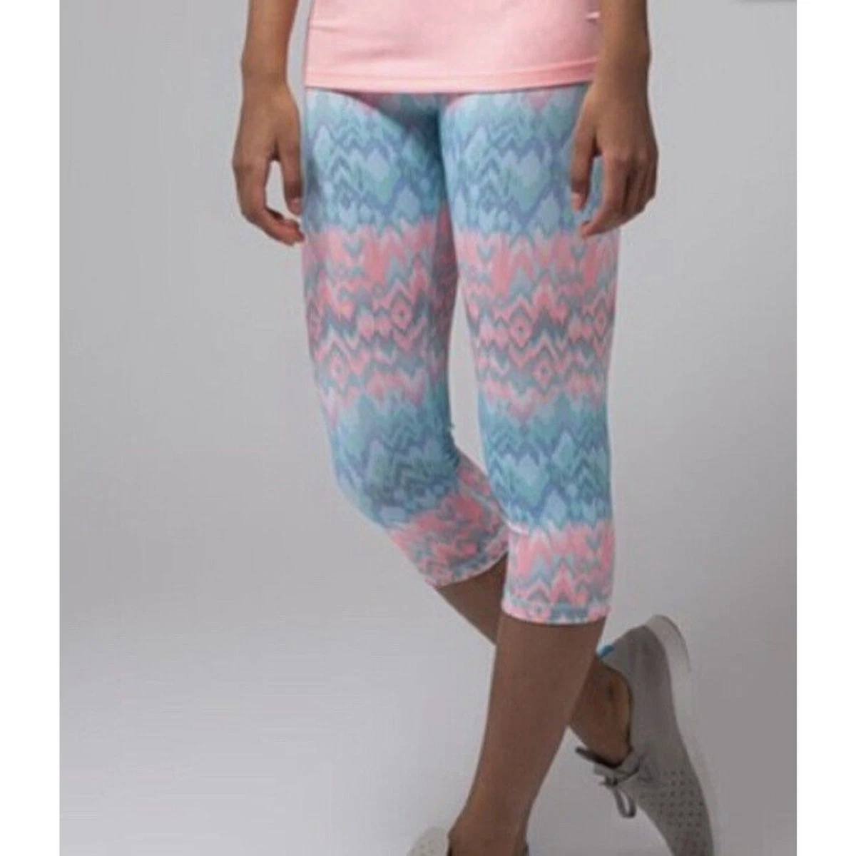 IVIVVA By Lululemon Girls Kids Crafty Bleached Coral Rhythmic Crop