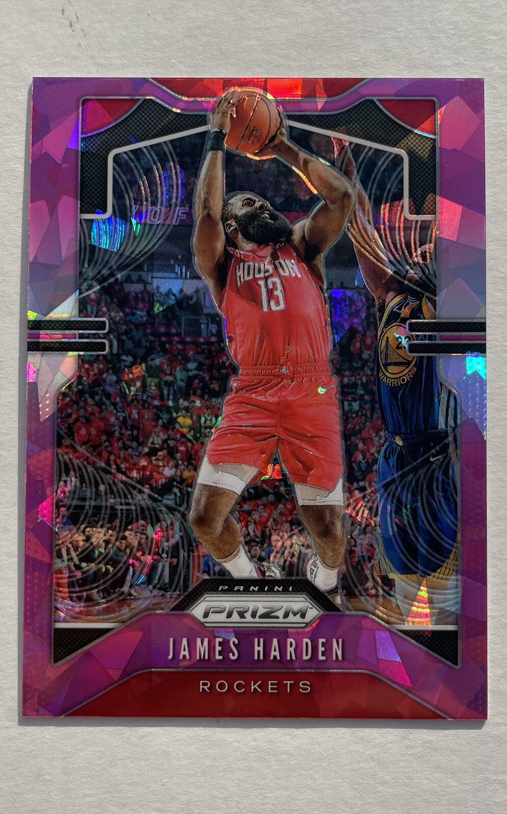 James Harden 2019 Panini Prizm Pink Ice #107