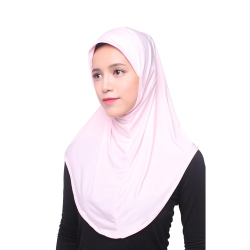 Instantáneo Hijab Amira Bufanda Mujeres Musulmán Turbante Cubierta de Cabeza Mantones Envoltura Islámica - Imagen 16 de 63