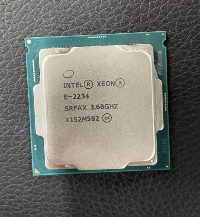Intel Xeon E-2234 Processor CPU TRAY 3.60 GHz 8M Cache LGA1151 | eBay