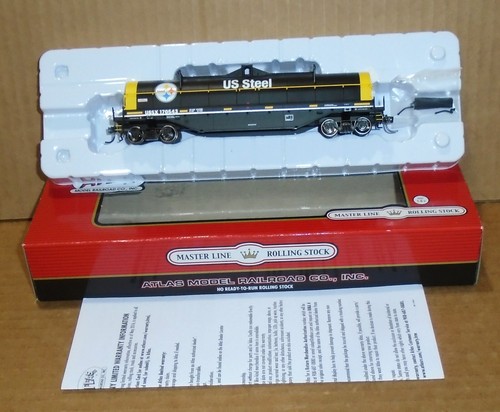 : Atlas Master Line HO ... "U.S. Steel 42' Coil Steel Car #170543" Boxed