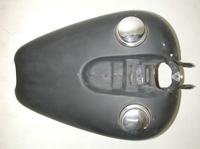Vintage HARLEY DAVIDSON Sportster XL1200C Black Motorcycle Gas