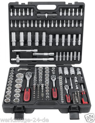 KS Tools Steckschlüssel Satz 179 Teilig Werkzeugkoffer Knarrenkasten