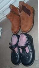 2 pair x infant girl shoes size 5 G EU22 Startrite  ankle boots size 5 Next
