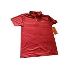 Hind Boy Set Collar Red T-shirt  Black Short With Red Side Stripes Sz 10