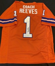 Coach Dan Reeves Signed Custom Jersey - Denver Broncos Ring of Fame