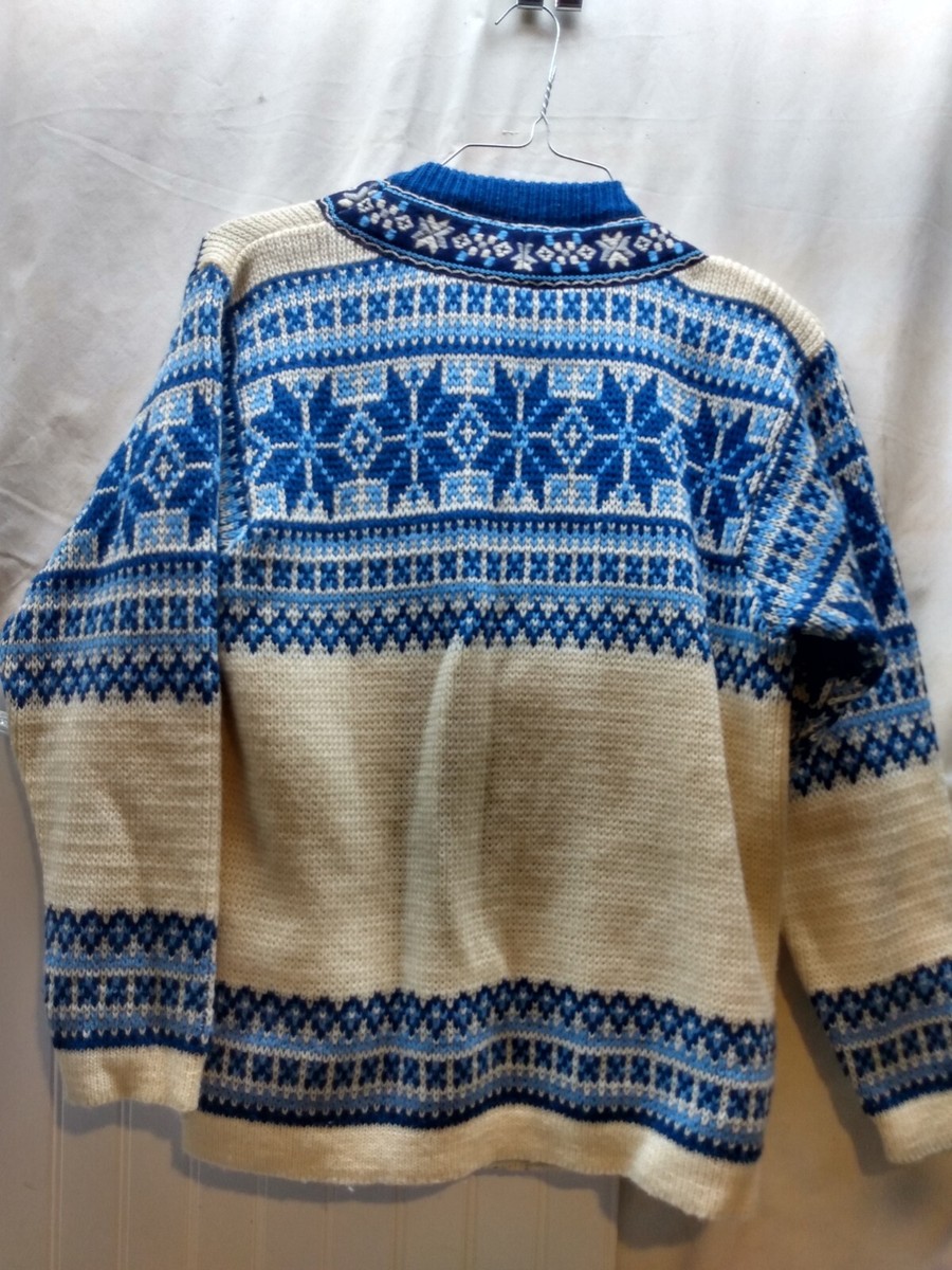 Nordstrikk Norwegian Women Cardigan Sweater Virgin Wool Blue Nordstrikk Norwegian Women Cardigan Sweater Virgin Wool Blue