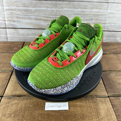 lebron green shoes