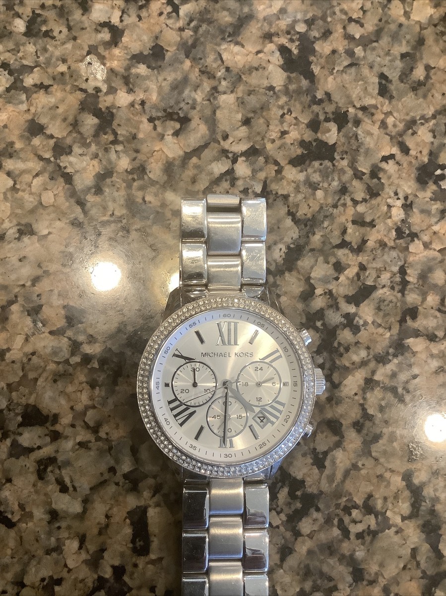 MICHAEL KORS アナログ時計 ホワイト/ゴールド MICHAEL KORS アナログ時計 ホワイト/ゴールド Michael Kors