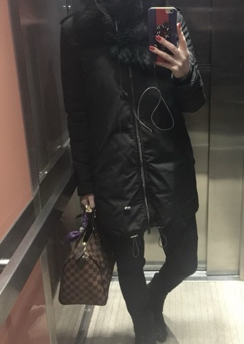 Joseph Parka Jacket Black 38 - Picture 13 of 13