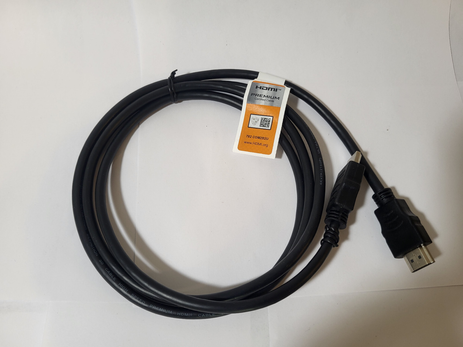 6ft Premium Certified HDMI Cable 1BDU CO072MM High Speed-image