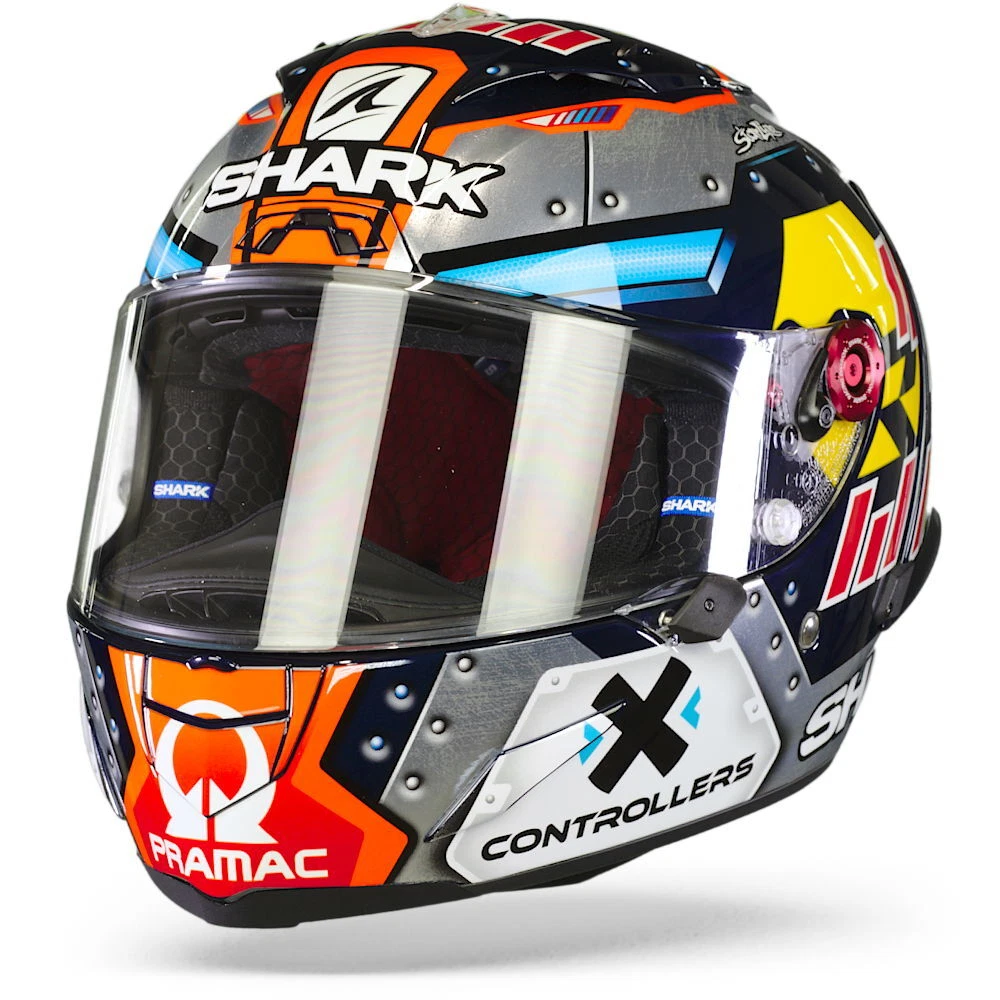Shark Race-R Pro GP Martinator Signature Blue Chrom Orange BUO