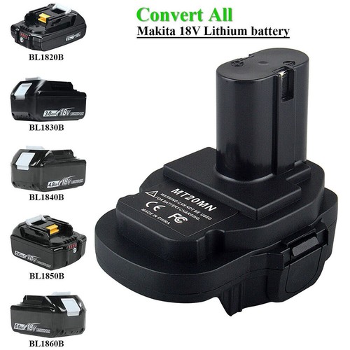 Adapter For Makita 18V Li-ion Battery Convert to 18V Ni Cordless Battery Tools - Picture 3 of 12