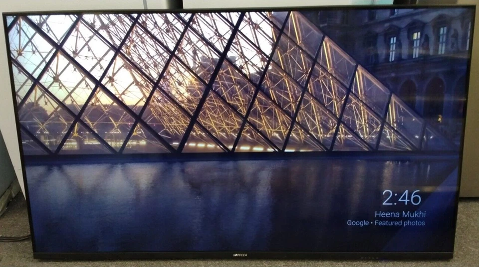 IMPECCA 55" 4K ULTRA HD Android SMART LED TV HDMI, hey google Voice Remote - Image 4 of 4