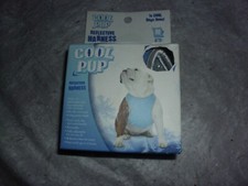 COOL PUP Reflective Harness, Blue, Medium, NEW