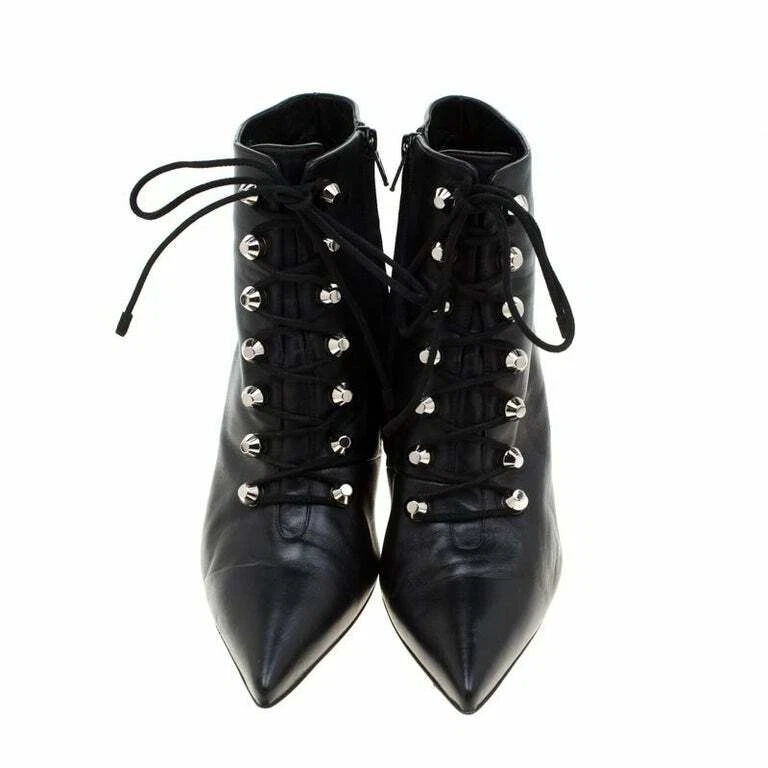 Balenciaga pointy toe bootie sale