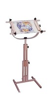 FA Edmunds "Stitchers Wonder" Cross Stitch Scroll Frame Floor Stand