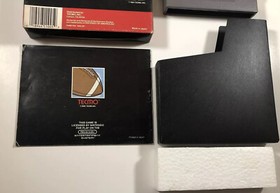 1989 Nintendo NES Tecmo Bowl - Game Cartridge, Box & Manual - Rev. A