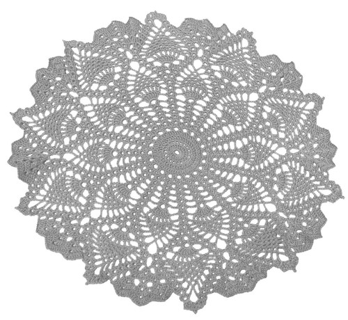 20in Lace Doily Table Runner Pineapple Flowers Tablecloth Placemat Home Doilies - Picture 8 of 35
