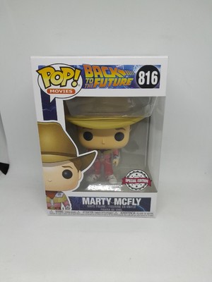 Funko Pop Back to The Future 816 Marty McFly Cowboy Exclusive - Game Games - A Loja Mais POP do Brasil | Vem Conhecer