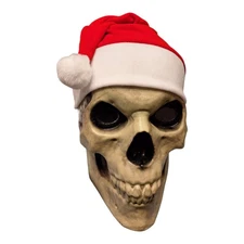 Santa Hat For Home Depot  12 foot Skeleton Halloween Decoration Statues Giant