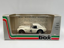 MODEL BOX 1/43 AC SHELBY COBRA LE MANS 63 - #8420 - WHITE BEAUTY - VERY NICE!