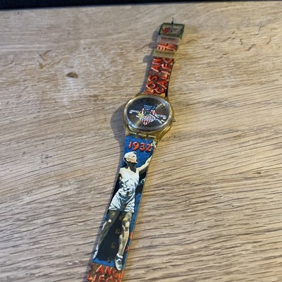 Swatch Stop 1994 SSZ100 Los Angeles 1932 Atlanta Olympic Uhr Vintage 