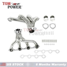 For 289 302 351 Sbf Ford V8 Small Block Hugger Headers Stainless Steel Exhaust