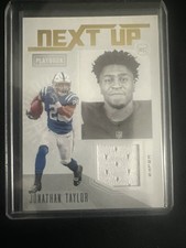 2020 Panini Playbook Next Up Rookie Jersey #NU-17 Jonathan Taylor Colts