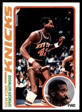 1978-79 Topps #107 Spencer Haywood New York Knicks Card