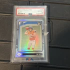 2024 Panini Donruss Optic Rated Rookie Bo Nix #209 Holo Prizm (RC) PSA 10 GEM MT