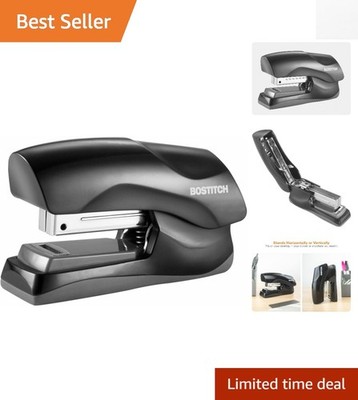 Effortless Stapling: Compact 40 Sheet Heavy Duty Stapler with Flat Clinch Design