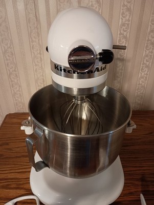 KitchenAid Model K5SS White 10 Speed Lift Stand Mixer W