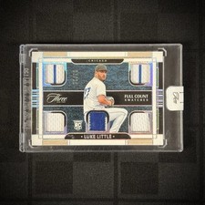 2024 Panini Three & Two Luke Little #FCS-LL Rookie Full Count Swatches /25
